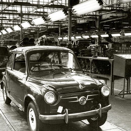 Der SEAT 600 von 1957.