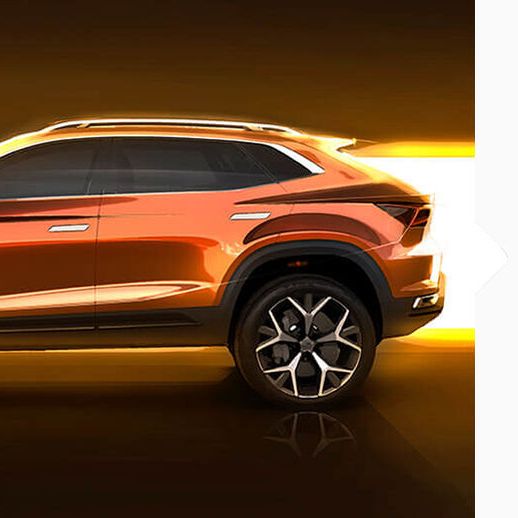 Der 20V20 Prototyp eines SEAT SUV von 2015.