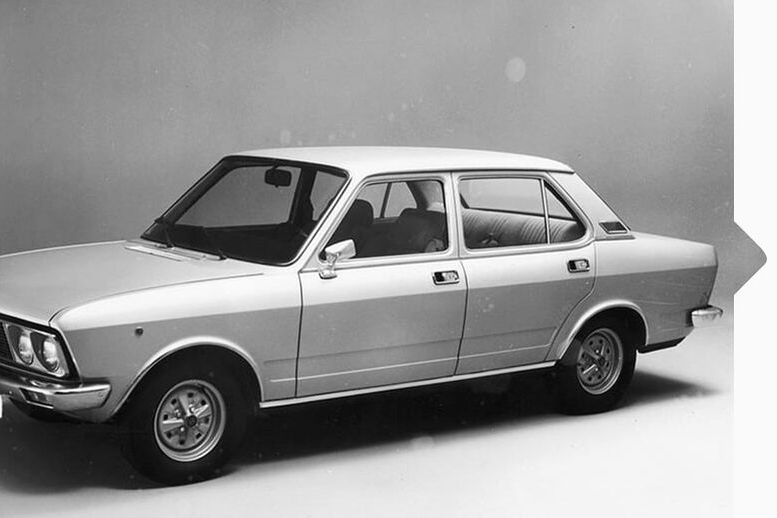 Die Limousine SEAT 132 von 1973.