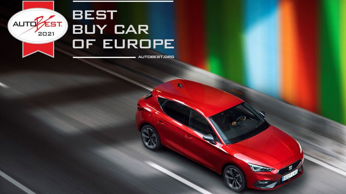 “Best Buy Car na Europa 2021”: o novo SEAT Leon vence AUTOBEST 2021