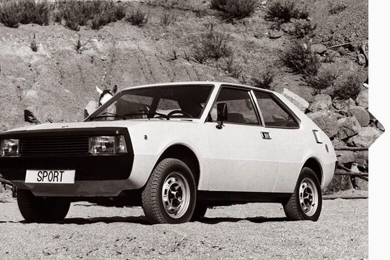 Das SEAT 1200 Sport Coupé von 1975.