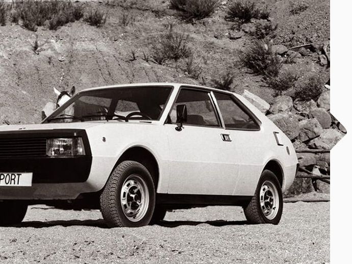 Das SEAT 1200 Sport Coupé von 1975.