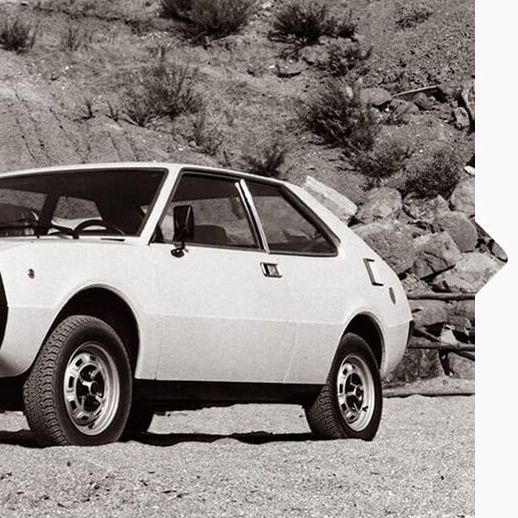 Das SEAT 1200 Sport Coupé von 1975.